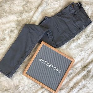 Gray Stretchy Express Legging Jeans